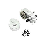 ZenithRide Ensemble de boîte de Vitesses arrière de Voiture télécommandée, Mise à Niveau en métal, Compatible avec B 1/24(Silver)