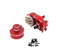 ZenithRide Ensemble de boîte de Vitesses arrière de Voiture télécommandée, Mise à Niveau en métal, Compatible avec B 1/24(Red)