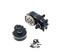 ZenithRide Ensemble de boîte de Vitesses arrière de Voiture télécommandée, Mise à Niveau en métal, Compatible avec B 1/24(Black)