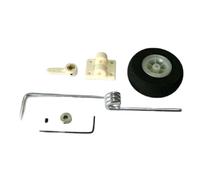 ZenithRide Kit de Direction de Train d'atterrissage avec Bras de Direction à 2 Trous et 3 Trous, Classe 46 60, Compatible avec Le modèle d'avion RC(1 Set of 2 Hole)