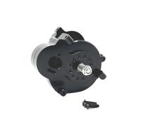 ZenithRide Pièces d'assemblage de boîte de Vitesses de Moteur de Mise à Niveau en métal, compatibles avec la Voiture télécommandée MN 1/12 MN128 MN86 G500(Black)