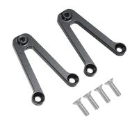 ZenithRide Support d'extension d'amortisseur de Suspension Avant en Aluminium, 2 pièces, Compatible avec TF2 1/10 RC, pièces de Mise à Niveau sur chenilles, Ajustement Universel, de Rechange