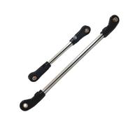 ZenithRide Tige de Servo de Direction de l'essieu Avant en métal, 2 pièces, Mise à Niveau, Compatible avec 104006 104010 104020 104026(Black)