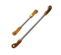 ZenithRide Tige de Servo de Direction de l'essieu Avant en métal, 2 pièces, Mise à Niveau, Compatible avec 104006 104010 104020 104026(Yellow)