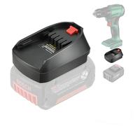 Zenithz Adaptateur BOSB18C pour batterie Boch Professional 18 V BAT609 BAT610 BAT618 BAT619. Fonctionne avec les outils électriques Boch 18 V sans batterie.