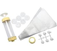 ZENKER 15285 Kit pâtisserie et décoration en plastique Crème/blanc