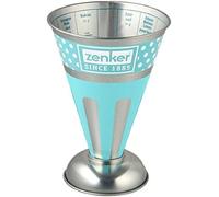 Zenker 27161 Candy Verre doseur Fer Bleu Claire/Argent 14,5 x 11 x 11 cm