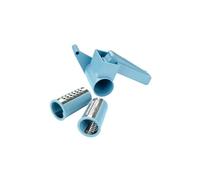 Zenker 27167 Mini Moulin râpe à Chocolat, râpe à Chocolat, Moulin à Chocolat, Rape, Accessoire pâtisserie, ustensile pâtisserie, Plastique, Acier Inoxydable, 13,5 x 7,8 x 9 cm