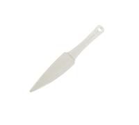 Zenker 41137 Spatule Blanche de pâtisserie, spatule à pâtisserie, Pelle à gâteaux, Plastique, Blanc, 24,5 x 4 cm