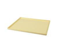 Zenker 44736 Moule Silicone Rectangulaire Pour Biscuit Roulé, Moule Silicone Patisserie, Plaque De Cuisson En Silicone, Plateau A Rouler, Tapis De Cuisson, Moule A Genoise, Silicone, Jaune, 36 X 27