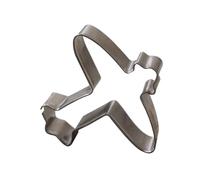 Zenker 44862 Emporte-pièce à pâtisserie en forme d'avion, emporte-pièce sablé, emporte-pièce, Acier inoxydable, Argent, 7 x 6,8 cm