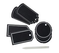 Zenker 44989.0 Lot de 6 plaques Noires avec Stylo, Papier, Noir