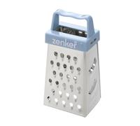 Zenker 44995 Mini râpe de pâtisserie, râpe, mini râpe, ustensile de pâtisserie, râpe à chocolat, Acier inoxydable, Plastique, Bleu, 7,5 x 3,7 x 2,5 cm