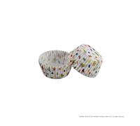 Zenker 46507 Caissettes Muffins en Papier - 50 Moules à Muffins et Cupcakes, 6 x 5 x 3 cm, Blanc