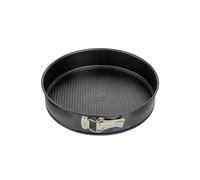 Zenker 6504 Moule à manqué à charnière, moule rond 28 cm, moule à manqué, moule à gâteau rond, Acier inoxydable, Noir, 28 x 28 x 6,5 cm