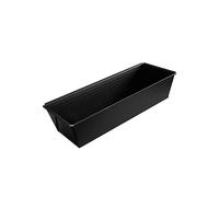 Zenker 6513 Moule à cake, moule à gâteau, moule rectangulaire, Acier, Noir, 25,5 x 11,5 x 7 cm