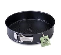 Zenker 6554 Moule charnière 28 cm, à manqué, gâteau sans PFAS, rond, gâteaux rond, Acier, Noir, 28 x 6 cm