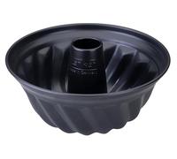 Zenker 6576 moule avec cheminée, moule gâteau, moule a kouglof alsacien, Acier, 22 cm