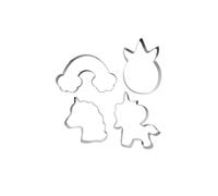 Zenker 684519 Emporte-Pièce Sablé Licorne, Emporte-Pièce Pâtisserie, Emporte-Pièce, Acier Inoxydable, Argent, 6,6 x 8 cm