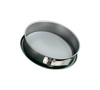 Zenker 6904 Moule À Charnière Rond 28 Cm À Fond Plat, Moule Gateau Rond, Moule À Manqué, Moule Charniere Fond Plat, Moule Rond, Moule Patisserie, Acier, 28 Cm