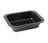 Zenker 7280 Petit plat à four rectangulaire, plat à four, plat à gratin individuel, Acier, Noir, 27 x 17,5 x 6 cm