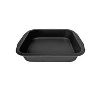Zenker 7407 Moule à brownie, moule carré, moule à gâteau, Acier, Noir, 27 x 26 x 5 cm
