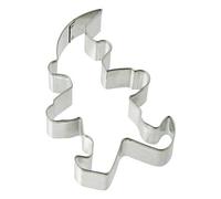 Zenker 7777 Pâtisserie Emporte-Pièce Nain Plaque de Tôle Argent 8,5 x 5,6 x 1,7 cm