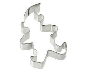 Zenker 7777 Pâtisserie Emporte-Pièce Nain Plaque de Tôle Argent 8,5 x 5,6 x 1,7 cm