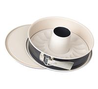 Zenker 7811 Crème Noir Moule à Charnière avec 2 Bödens Acier Inoxydable Gris/Beige Diamètre 26 cm