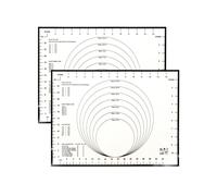 Zenker 9327150 Lot de 2 feuilles de cuisson réutilisable en silicone, Papier cuisson réutilisable antiadhésif, Noir, Blanc, Silicone, Fibre de verre, 40x30cm