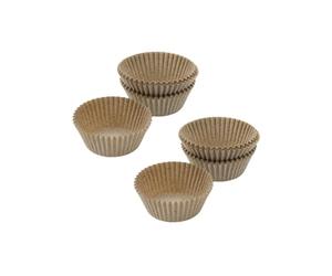Zenker 9918550 Lot de 80 moules muffins en papier, caissette à cupcake, moule à muffins, Papier, Brun, 7 x 5 x 3 cm