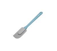 Zenker Candy 26,5 cm PATISSERIE Grattoir à pâtisserie Idéal pour lisser et racler la pâte (couleur : bleu glacier/gris) Quantité : 1 pièce