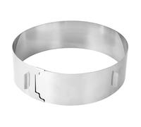 Zenker Cercle à pâtisserie réglable Smart Pastry 7708 – Acier inoxydable 15–30 cm Argent