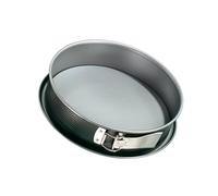 Zenker energy Moule à charnière à fond plat Ø 28 cm avec protection anti-fuite Moule de cuisson de qualité supérieure pour de délicieux gâteaux, réduit le temps de cuisson de 30 % - Quantité : 1 pièce