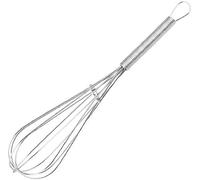 Zenker Fouet avec Boucle de Suspension 20 x 4,5 cm en Acier Inoxydable, argenté, 20 x 4,5 x 4,5 cm