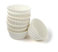 Zenker Caissettes à muffin 43436 - Lot de 100 en papier blanc 7 x 5 x 3 cm