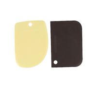 Zenker 15314 Ensemble de 2 cornes de pâtisserie professionnelles, ustensile de pâtisserie, corne de boulanger, Plastique, Jaune, Brun, 12 x 8 cm