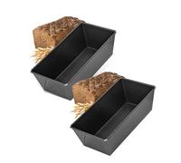 Zenker 9316850 Moule à pain, moule à pain de mie, moule pain, moule à cake, moule à brioche, moule à gâteaux, anti-adhésif, Acier, 31 x 16 x 10 cm