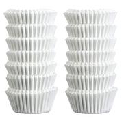 Zenker Lot de 200 moules à chocolats blancs - 25 x 25 x 20 mm - Résistants à la chaleur jusqu'à 220 °C - Certifié FSC - Parfaits pour pâtisseries et bonbons - Blanc crème