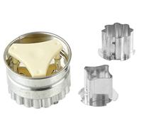 Zenker Lot de 4 emporte-pièces en acier inoxydable Argenté 5,5 cm