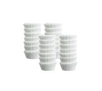 Zenker Lot de 480 caissettes à muffins en papier blanc diamètre 3 cm