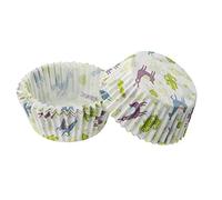 Lot de 50 moules à muffins en papier motif lama et cactus 7 cm Zenker Smart Pastry