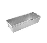 Zenker Moule à cake en acier étamé sans PFAS 25 cm | Cuisson homogène, Acier étamé traditionnel, Format cake 25,5 cm, Pour cakes sucrés ou salés, Garantie 2 ans