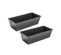 Lot de 2 moules à cakes extensibles 20 à 35 cm Zenker Black Metallic Zenker