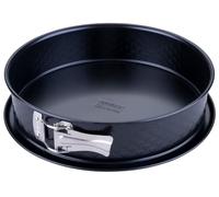 Zenker Moule à charnière avec fond plat Ø 26 cm - Moule avec gaufrage en forme de cœur - Sans PFAS - Idéal pour la Saint-Valentin et la fête des mères - Fabriqué en Allemagne