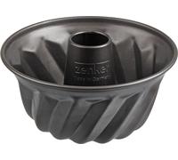 Zenker Moule à kouglof Ø 18 cm SPECIAL - MINI, petit moule à gâteau en tôle d'acier, moule à gâteau avec revêtement anti-adhésif (couleur : noir)