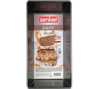 Zenker 3975 Moule à pain, moule à pain de mie, moule pain, moule à cake, moule à brioche, moule à gâteaux, anti-adhésif, Acier, 31 x 16 x 10 cm