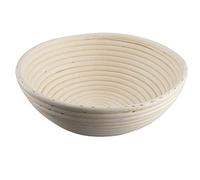 Zenker Panier de fermentation rond Ø 27 cm - Panier de fermentation en rotin naturel pour pain fait maison - Fournit de l'oxygène à la pâte pour des pains en vrac et aérés