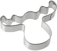 Zenker Patisserie Ausstecher Elchkopf, Ausstechform, Ausstech Form, Plätzchen, Weißblech Verzinnt, 7776