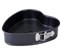 Zenker Perfect Black Moule à sauter en forme de cœur 27 x 25 x 7 cm - Moule à charnière de qualité supérieure en forme de cœur pour la Saint-Valentin et la fête des mères - Revêtement antiadhésif +230